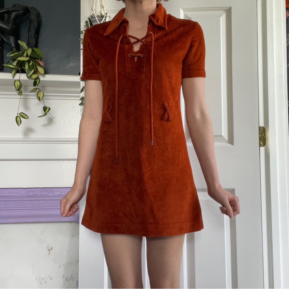 70’s style mini dress